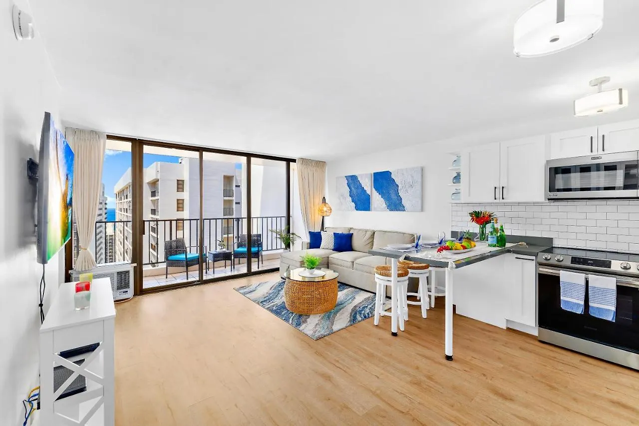 Beautifully Remodeled Ocean View Condo With Free Parking Honolulu Apartmán