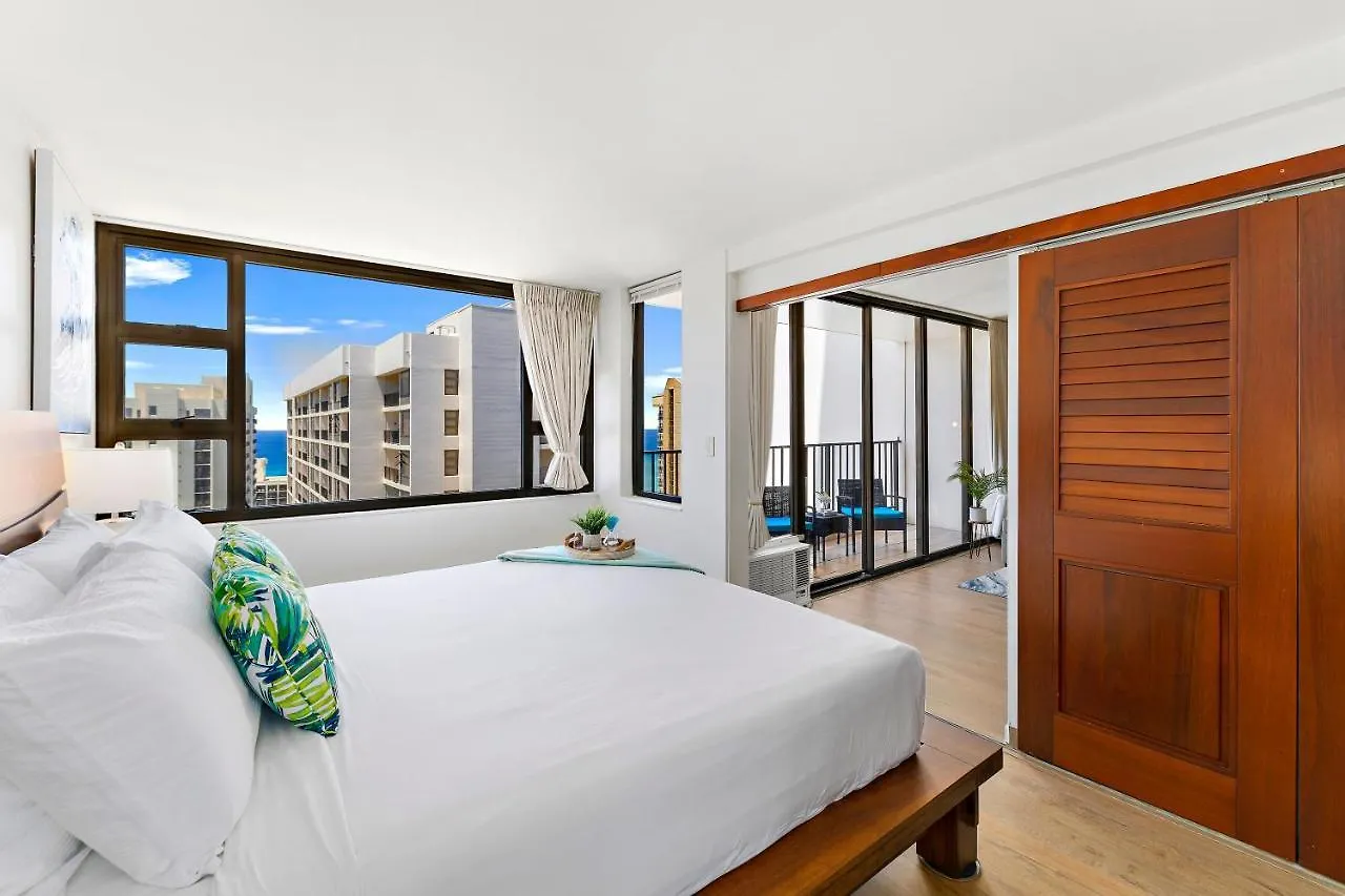 Apartmán Beautifully Remodeled Ocean View Condo With Free Parking Honolulu USA